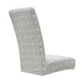 thumbnail image 4 of Polyester Chair Backrest Cover Simple Style Chair Backrest Wrap Chair Accessory, 4 of 8