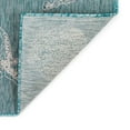thumbnail image 5 of Liora Manne Carmel Shells Indoor Outdoor Area Rug Aqua, 5 of 5