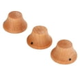 thumbnail image 2 of Guitar Volume Control Knob, Precise Safe Electric Guitar Knob Eco Friendly Wood  For Replacement Redwood,Maple,Ebony, 2 of 8