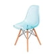 thumbnail image 1 of Sillas Modernas Transparentes Con Acrílico 1 Pieza Azul Gaon Clear, 1 of 8