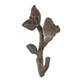 thumbnail image 3 of DII Cast Iron Collection Decorative Wall Hook Set, Bird with Leaves, 2 Count, 3 of 3