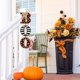 thumbnail image 5 of Signo de Boo y calabaza de madera, signo de agradecimiento y bendición, cosecha, decoración de Halloween, decoración de puerta de pared colgante de Acción de Gracias, 5 of 5