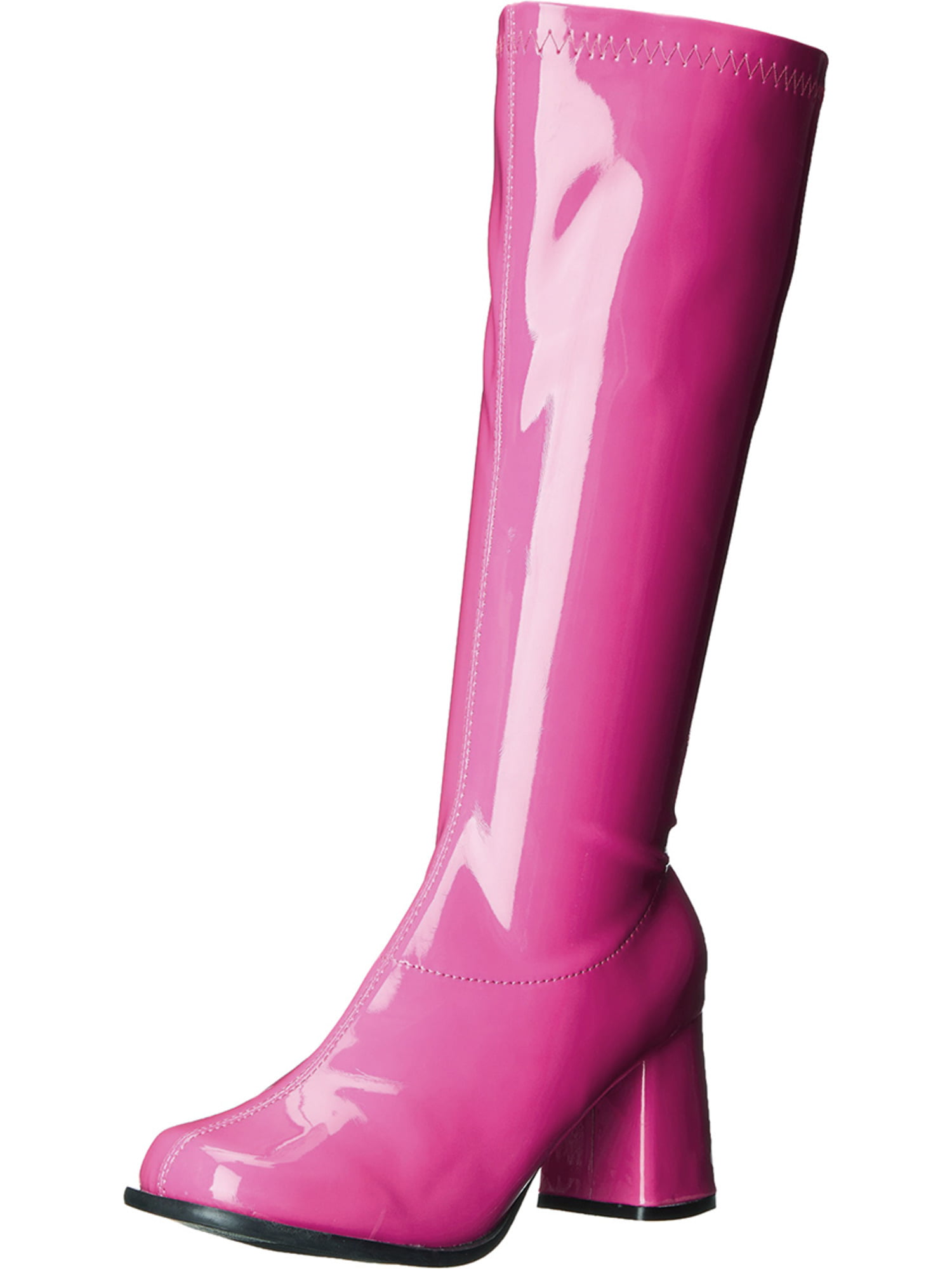 SummitFashions - 3 Inch Women's Sexy Gogo Boots Knee High Single Sole ...
