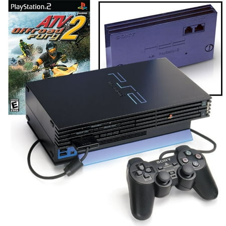 PS2 With Network Adapter and ATV 2 Offroad Fury