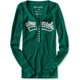 thumbnail image 1 of Aeropostale - Camiseta térmica de manga larga para mujer, color verde, pequeña, 1 of 1