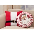 thumbnail image 3 of Saro Lifestyle Cookies For Santa Poly-Filled Throw Pillow, 3 of 3