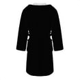 thumbnail image 5 of Jindong Robes en Peluche pour Femmes Robe en Polaire Longue Chaude Peignoir de Bain Veste de Détente Imprimée Robe de Confort Robes pour Femmes, 5 of 5