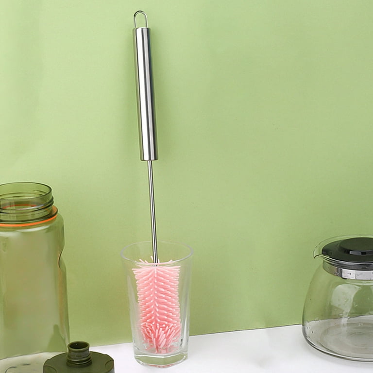 Silicone Bottle Brush  Mason Jar Cleaning Brush