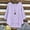 A1 Purple, variant on Women's Summer Flora Embroidered Tops Solid Color Pullover Shirts Peasant Tops Elbow Sleeve Soft Floral Top Boho Shirts Summer Spring Blouses Loose Tunics Top Bohemian Tops 3/4 Length Sleeve Shirts L