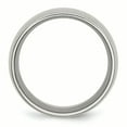 thumbnail image 2 of Stainless Steel 12mm Brushed Band Ring 10 Size, 2 of 6