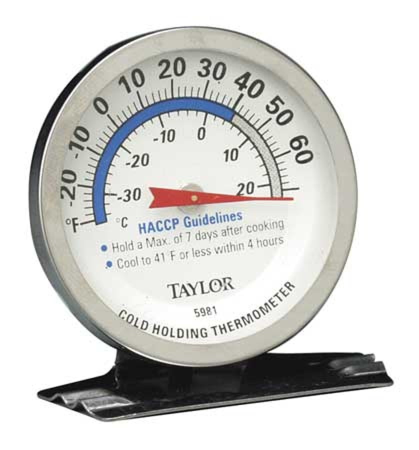 TAYLOR 5981N Analog Mechanical Food Service Thermometer with 30 to 70