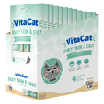 thumbnail image 6 of (4 pack) VitaCat by Salty Cat Silky Skin & Coat Tuna & Blueberry Flavor Soft Treats for Cats, 60g Pouch (4 Pack), 6 of 10