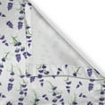 thumbnail image 5 of Ambesonne Lavender Grommet Curtain, Watercolor Art Plant, 50" x 96", Violet Green, 5 of 6