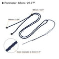 thumbnail image 2 of Unique Bargains Jade Rope Nylon Cord Necklace Holder Strings Emerald Rope, Blue 5 Pack, 2 of 6