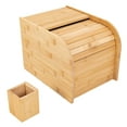 thumbnail image 3 of 1 PCS  Bamboo Rice Storage Container, Rice Storage Container, Rice Storage Container with Lid, 3 of 11