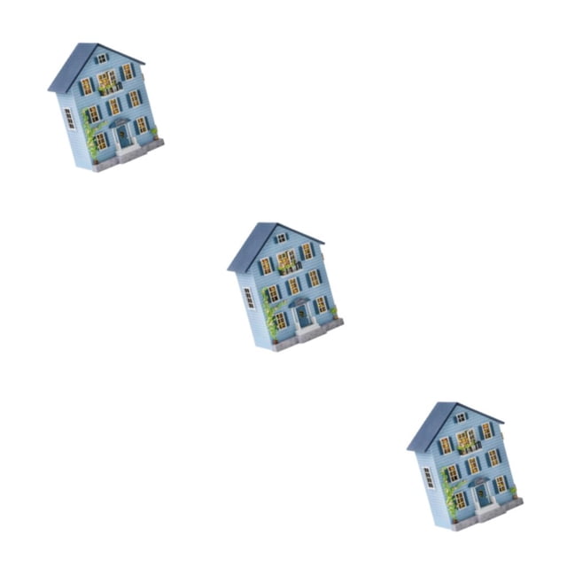 Kit Miniatura DIY 3D Vogacara Casa de Muñecas con Luz LED