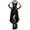 Black, variant on LOVZFMLL Dresses Women Ladies Dark Series European And Style Hanging Neck Sleeveless Front Short Back Long Dress For Women