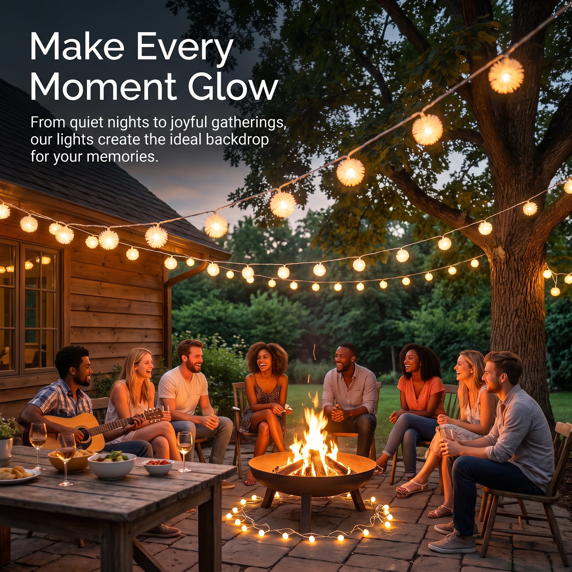 Unique Bargains Lights for Cozy Modern Fairy Lamps 14.8 ft Battery Operated Twinkle Lights