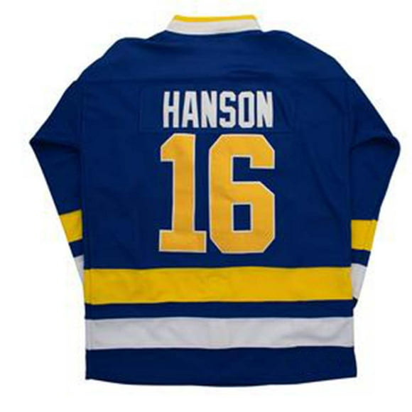 Mens Movie Ice Hockey Jersey Stitched Hanson Brothers Sports Jerseys #16 Jack Stitched Hoodie