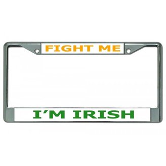 Boss Lady License Plate Frame - Aluminum Funny Tag Holder, Rust-Free, Made In USA