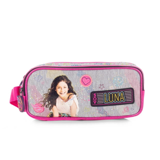 Lapicera Soy Luna 0256 Gris Con Rosa ATMPACKS