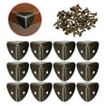 thumbnail image 2 of 12Pcs Antique Iron Bronze Corner Wooden Box Edge Corner With Screws, 2 of 9