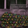 thumbnail image 2 of Multicolor Net Lights, 50CT, LED, 4ft x 4ft, Halloween Indoor/ Outdoor, by Way To Celebrate, 2 of 6