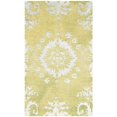 thumbnail image 3 of Safavieh Stone Wash 2'6" X 8' Hand Knotted Rug in Chartreuse, 3 of 8