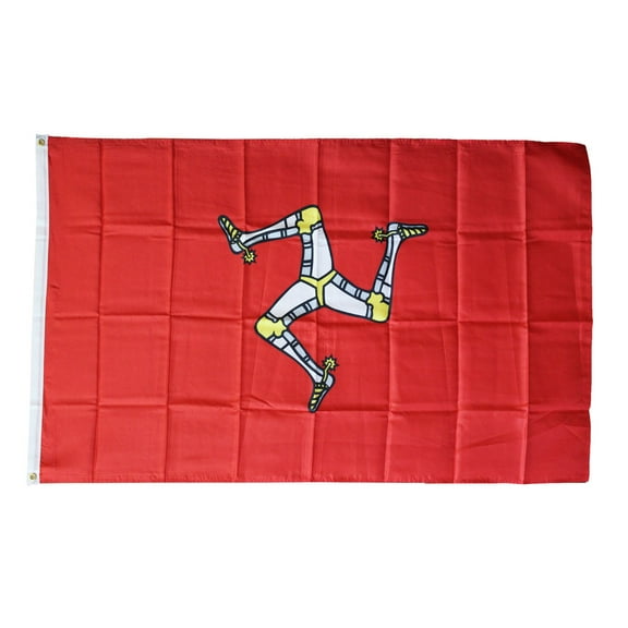 Isle of Man - 3'X5' Polyester Flag