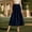 Navy, variant on Caywon Womens Solid Color Elastic High Waist Maxi Skirt Flowy Casual A-Line Long Skirt for Daily Vacation Beach Wear Falda Larga para Mujer