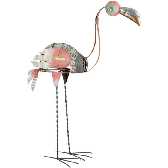 Regal Art and Gift 12229 - Nuts and Bolts Flamingo Decor Home Decor Animal Figurines