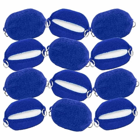 Set of 12 Blue Cloth Turnbuckles for Figures Toy Company Wrestling Ring