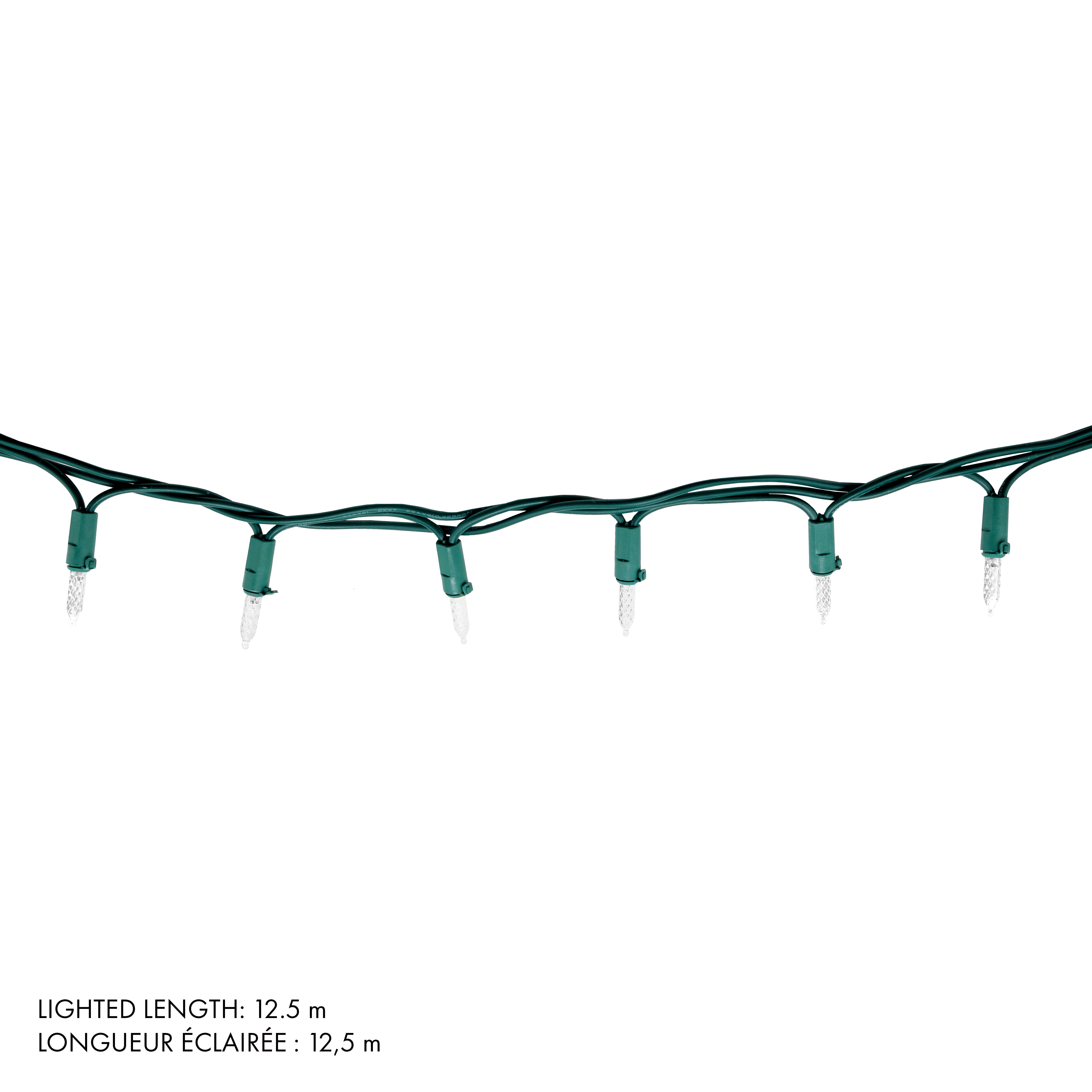 Danson Décor 250 M5 Plug In LED String Light, Warm White, 250CT M5 LED WARM WHITE