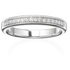 1/8 Carat T.W. Diamond Milgrain Wedding Band