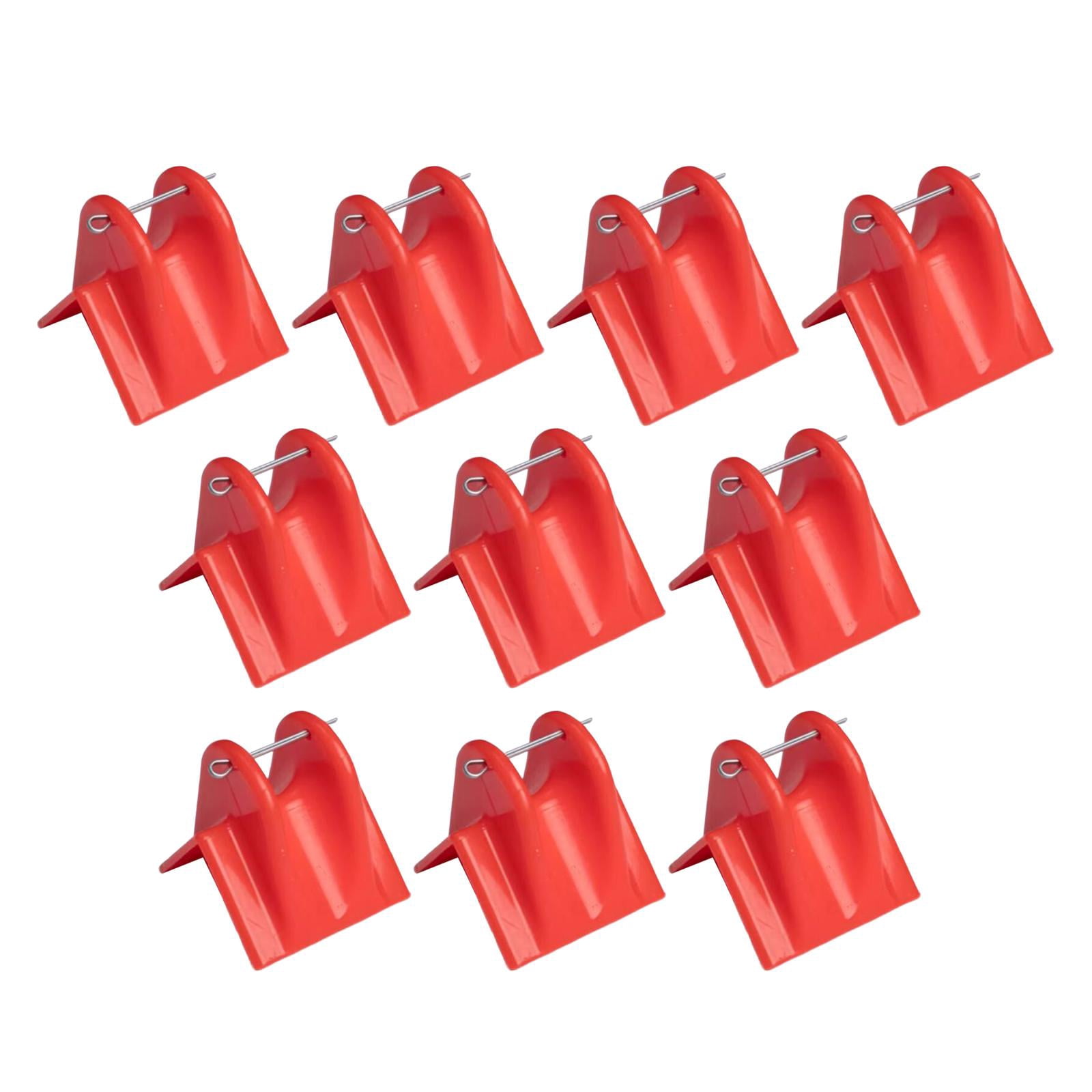 QccHieUs 10 Pieces Climbing Rope Edge Protector Rope Protector Portable Angle Guard Ropes