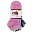 thumbnail image 4 of Tin Corto Fruit Of The Loom para Mujer, Multicolor Sin Felpa Unitalla Paquete con 7 Pares, 4 of 4