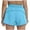 Sky Blue, variant on Siilsaa Biker Shorts Casual Shorts Summer Cotton Classic Fit Elastic Waist Shorts with Pockets Black,8-10 Years