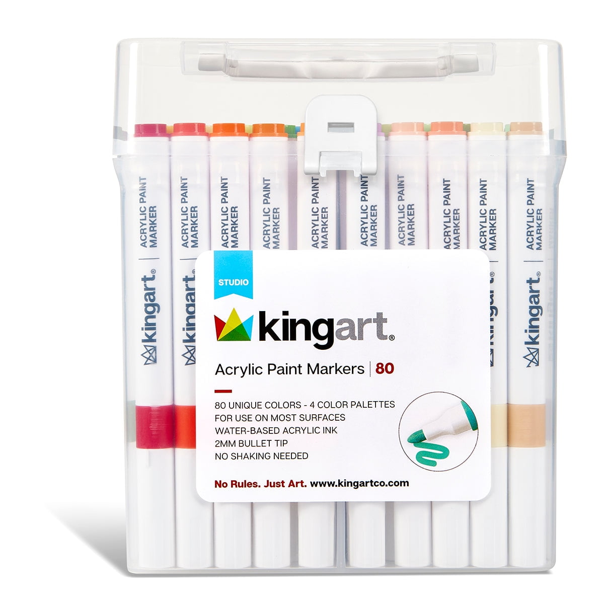 Acrylic Paint Markers 80 Colors