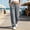 Gray, variant on Women Drawstring Elastic High Waist Patch Pocket Wide Leg Cargo Pants Loose Straight Full Length Casual Cotton Blend Daily Streetwear Walking Trousers With Side Pockets Gray XXL