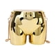 thumbnail image 2 of Mini con correa hombro, brillante con correa, , Oro Hugo Bolso de hombro, 2 of 10