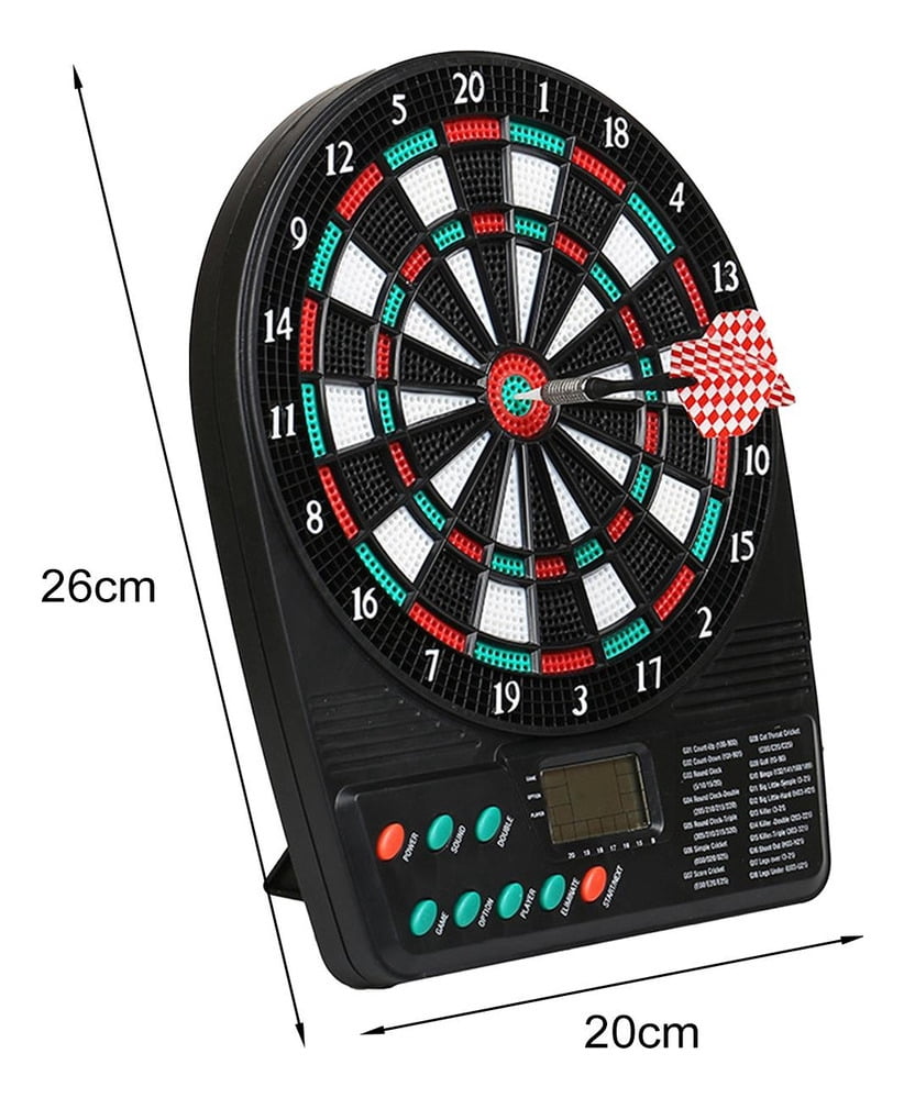 W Electronic Dart Board Soft Darts Game