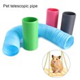 thumbnail image 3 of Bewildely Túnel para mascotas, túneles de juego para animales pequeños, tubería de expansión ligera portátil, tubo de entrada de aire para Juguetes Rosa 100*10cm, 3 of 6