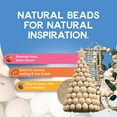 thumbnail image 4 of Natural Wooden Beads 530pcs Set for DIY Jewelry Making. Best Craft Wood Bead Kit by Incraftables, 4 of 9