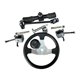 thumbnail image 2 of Kit de Volante de Acero de 300 Mm, Accesorios de Cremallera Y Piñón, Montaje, Fácil Instalación, Piezas Metálicas, Kit de Eje Ajustable, Pieza de, 2 of 9