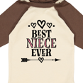 thumbnail image 4 of Inktastic Best Niece Ever from Aunt Girls Long Sleeve Baby Bodysuit, 4 of 5