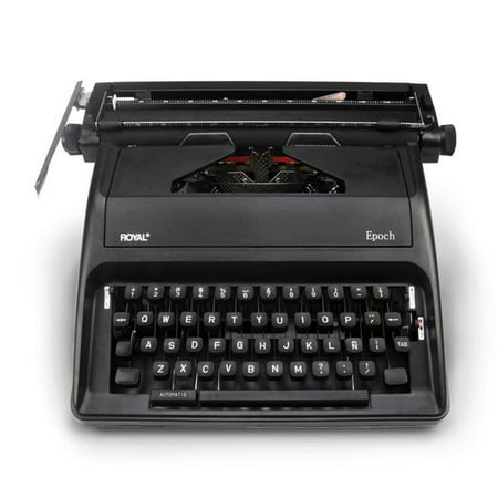 Royal Consumer Products 79102Z 11 in. Epoch Portable Manual Typewriter, Spanish