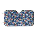 thumbnail image 7 of Fotbe Cute Popcorn Car Windshield Sunshade | Sun Visor Protector Front Window Shade, Keeps Out UV Rays, Keeps Your Vehicle Cool-Medium, 7 of 7