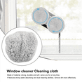 thumbnail image 4 of 160Pcs for 188 198 388 DBOT W120 Window Cleaner Cleaning Cloth Windows Cleaning Robot Mop Rag Vacuum Accessories, 4 of 5