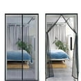 thumbnail image 3 of Magnetic Screen Door Heavy Duty Mesh Screen Door Curtain Keep Insects Out No Drilling Required, 3 of 5