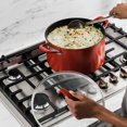thumbnail image 3 of Ninja Foodi Vivid 8Qt Stock Pot, Nonstick, Oven Safe, Induction Compatible, Tempered Glass Lid, 3 of 6